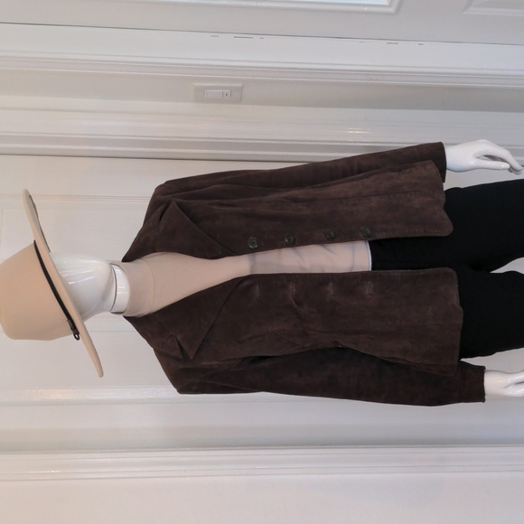 Wilson's leather jacket, chocolate mocha color,size small, - Picture 3 of 12